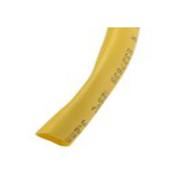 RS PRO,700-4703,RS PRO 阻燃 聚烯烃 热缩管, 黄色, Φ3.2 mm, 10m长, 2:1收缩比, 1.6 mm收缩径
