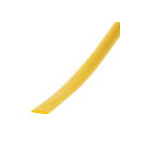 RS PRO,700-4709,RS PRO 阻燃 聚烯烃 热缩管, 黄色, Φ2.4 mm, 10m长, 2:1收缩比, 1.2 mm收缩径