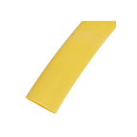 RS PRO,700-4719,RS PRO 阻燃 聚烯烃 热缩管, 黄色, Φ9.5 mm, 6m长, 2:1收缩比, 4.8 mm收缩径, RS PRO系列