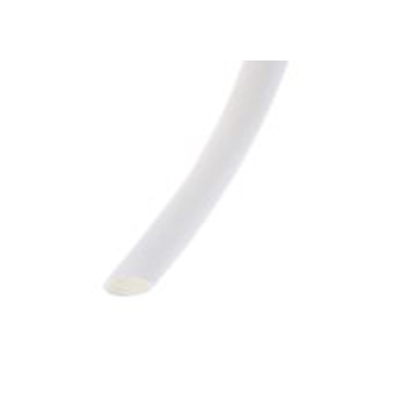 RS PRO,700-4769,RS PRO 阻燃 聚烯烃 热缩管, 白色, Φ3.2 mm, 10m长, 2:1收缩比, 1.6 mm收缩径