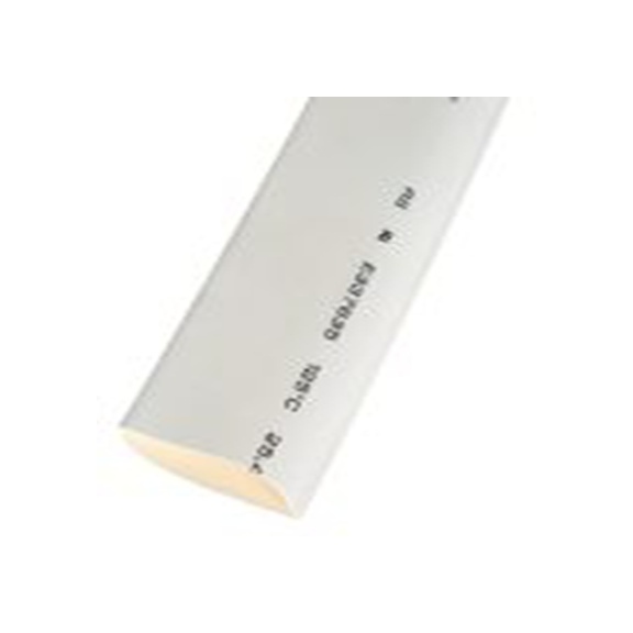 RS PRO,700-4781,RS PRO 阻燃 聚烯烃 热缩管, 白色, Φ25.4 mm, 3m长, 2:1收缩比, 12.7 mm收缩径, RS PRO系列