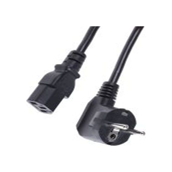 RS PRO,731-6191,2.5 m 电源线, 250 V, 直向转CEE 7/4，插座 聚氯乙烯, 黑色, 符合SAA标准