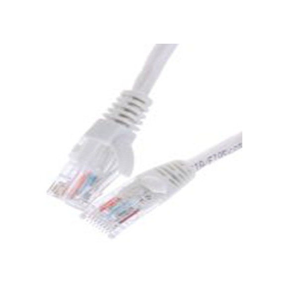 RS PRO,738-8433,0.5 m Cat5e 以太网电缆, U/UTP屏蔽, 白色 聚氯乙烯, 聚氯乙烯护套, RJ45 公转RJ45 公