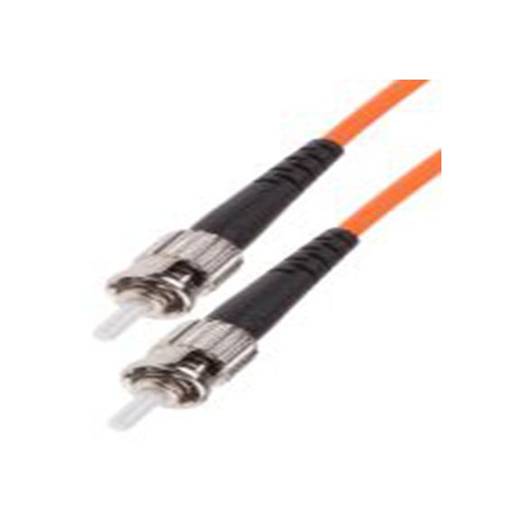 RS PRO,738-8477,OM1 接插线 光纤电缆, 20 m长, Φ125 μm线芯, 低烟，无卤 橙色护套