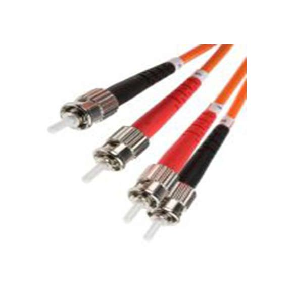 RS PRO,738-8499,OM1 接插线 光纤电缆, 30 m长, Φ125 μm线芯, 低烟，无卤 橙色护套