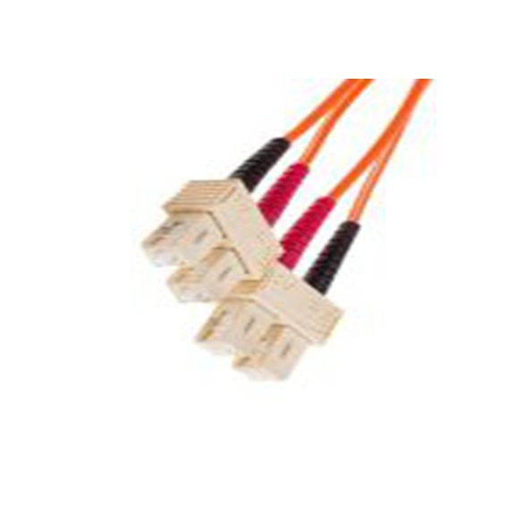 RS PRO,738-8515,2芯 OM1 多模 光纤电缆, 50 m长, Φ125 μm线芯, 低烟，无卤 橙色护套