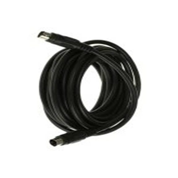 RS PRO,742-4289,RS PRO DIN线, 5 m长, Mini DIN 公转Mini DIN 公, 黑色