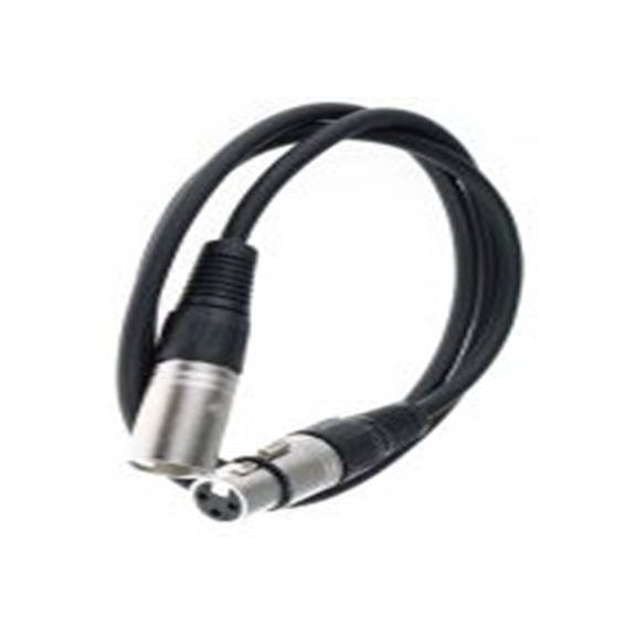 RS PRO,742-4488,1 m 卡侬线, XLR 母插转XLR 公, 黑色