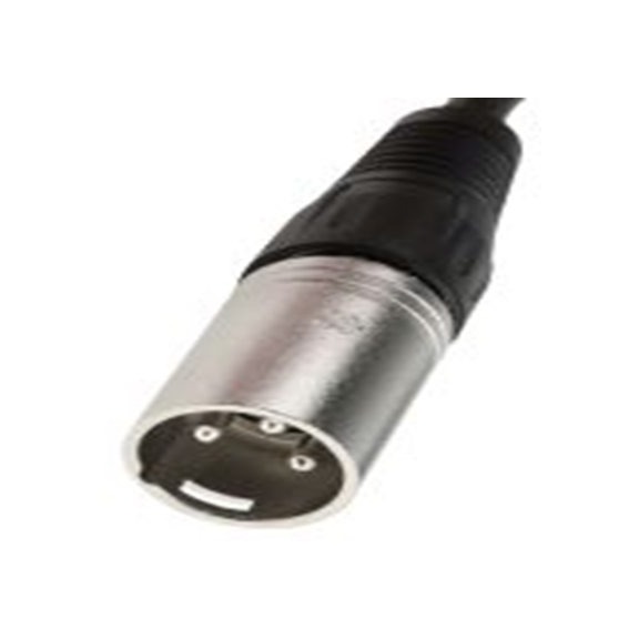 RS PRO,742-4494,3 m 卡侬线, XLR 母插转XLR 公, 黑色