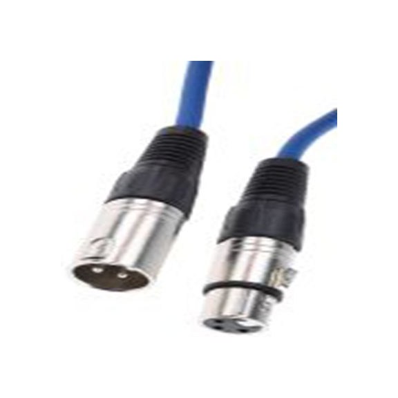 RS PRO,742-4504,3 m 卡侬线, XLR 母插转XLR 公, 黑色