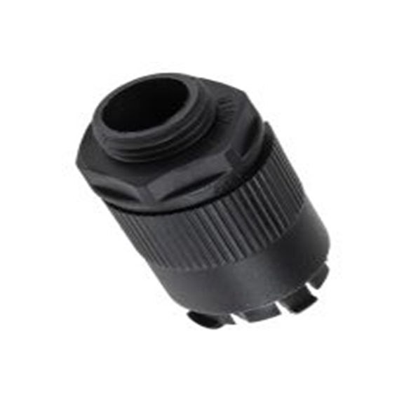 RS PRO,755-9067,电缆导管 导管配件, 尼龙 66制, 16 mm标称尺寸, 黑色, BGQ系列