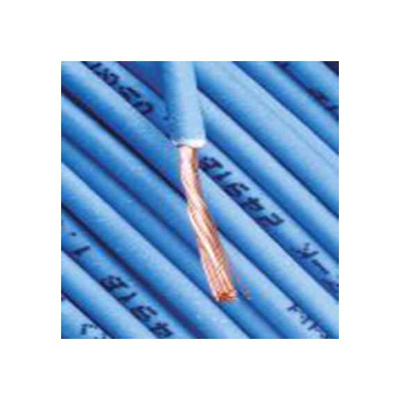 RS PRO,763-7592,蓝色 单芯 2491B 架空电缆, 1 mm², 100 m长 32/0.2 mm, 17 AWG 无卤, 500 V, 最高90 °C, H05Z-K系列