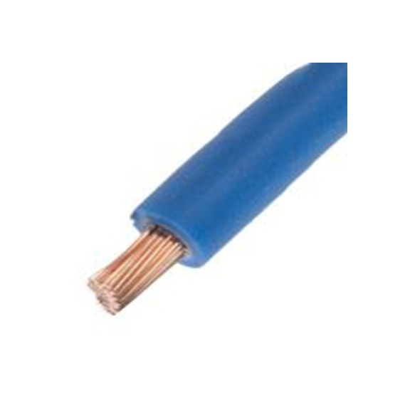 RS PRO,763-7637,蓝色 单芯 2491B 架空电缆, 2.5 mm², 100 m长 50/0.25 mm, 13 AWG 低烟，无卤, 750 V, 最高90 °C, H07Z-K系列