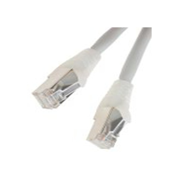 RS PRO,778-5127,0.5 m Cat6a 以太网电缆, 屏蔽, 灰色 低烟，无卤护套, RJ45 公转RJ45 公