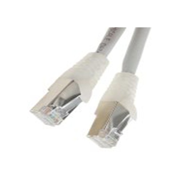 RS PRO,778-5133,3 m Cat6a 以太网电缆, 屏蔽, 灰色 低烟，无卤护套, RJ45 公转RJ45 公