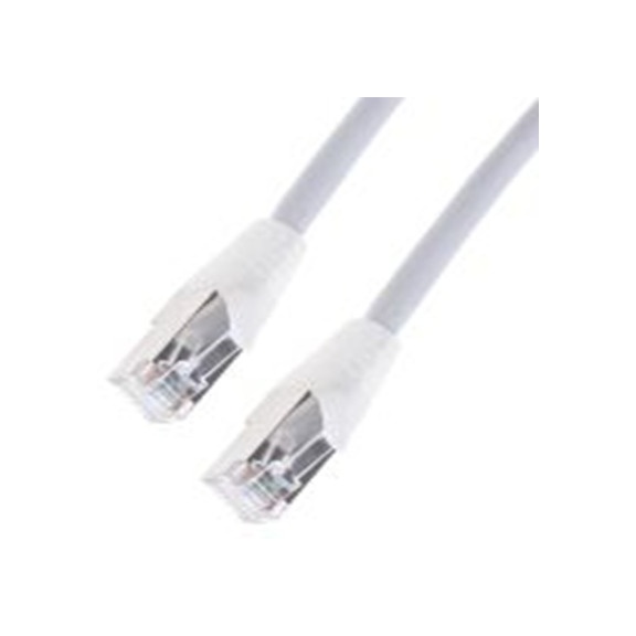 RS PRO,778-5146,10 m Cat6a 以太网电缆, 屏蔽, 灰色 低烟，无卤护套, RJ45 公转RJ45 公