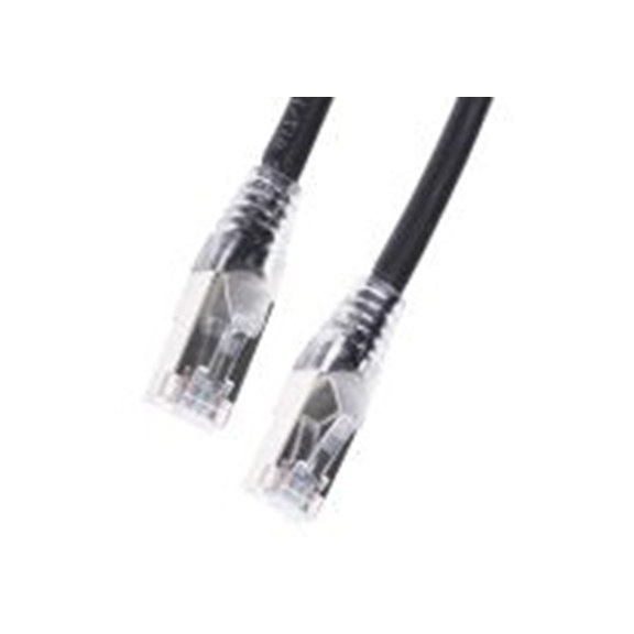 RS PRO,778-5171,5 m Cat6a 以太网电缆, 屏蔽, 黑色 低烟，无卤护套, RJ45 公转RJ45 公