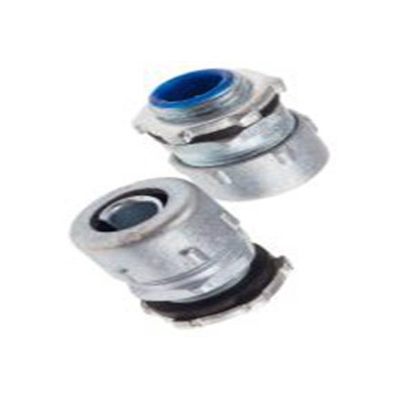 RS PRO,784-0114,PVC 金属电缆管直通接头 导管配件, M16 x 1.5螺纹, 锌合金制, 6.35 mm标称尺寸, 镀镍黄铜表面, IP54, 灰色, NBG系列