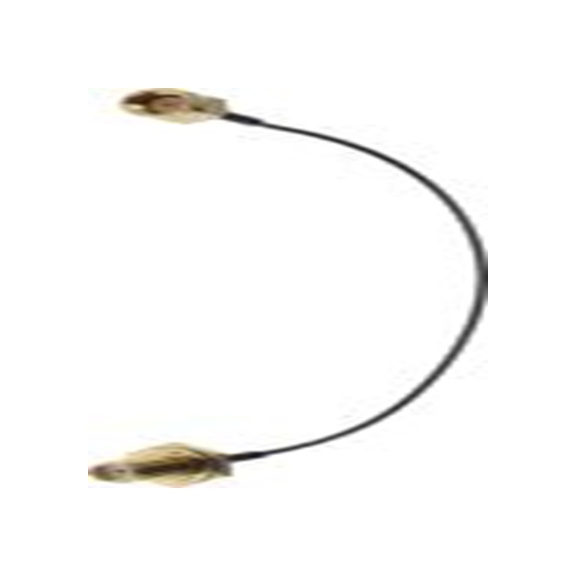 RS PRO,794-2881,同轴电缆, 200 mm长, 50 Ω, SMA 母插转SMA 公, 黑色, SMA-SMA Plug Cable Assembly系列