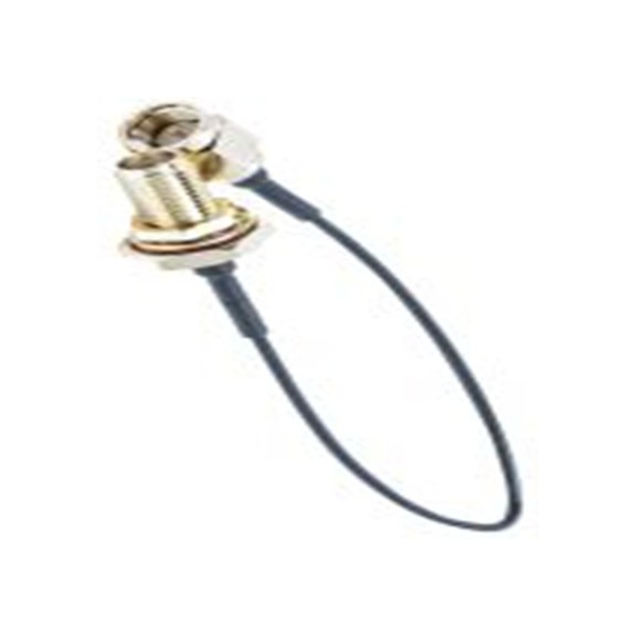 RS PRO,794-2888,同轴电缆, 150 mm长, 50 Ω, SMA 母插转SMA 公, 黑色, SMA-SMA Plug Cable Assembly系列