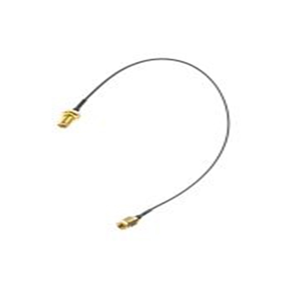 RS PRO,794-2920,射频 同轴电缆, 300 mm长, 50 Ω, 端接, 1.37 mm外径, 黑色, SMA系列
