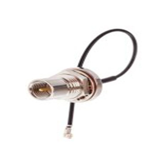 RS PRO,794-2936,同轴电缆, 100 mm长, 50 Ω, FME 公转UFL 母插, 黑色, UFL-FME系列