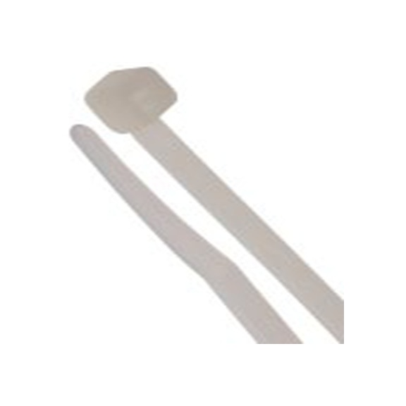 RS PRO,811-1521,尼龙 66 电缆扎带, 不易松脱, 阻燃, 天然色, 203 mm长x4.6 mm宽, 215.6N拉伸强度
