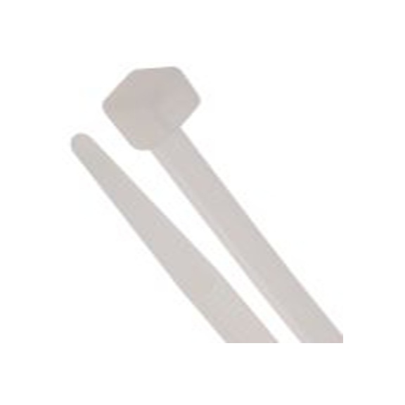 RS PRO,811-1549,尼龙 66 电缆扎带, 不易松脱, 阻燃, 天然色, 240 mm长x7.6 mm宽, 539N拉伸强度