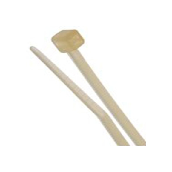 RS PRO,811-1622,尼龙 66 电缆扎带, 热稳定, 阻燃, 天然色, 203 mm长x2.5 mm宽, 78.4N拉伸强度