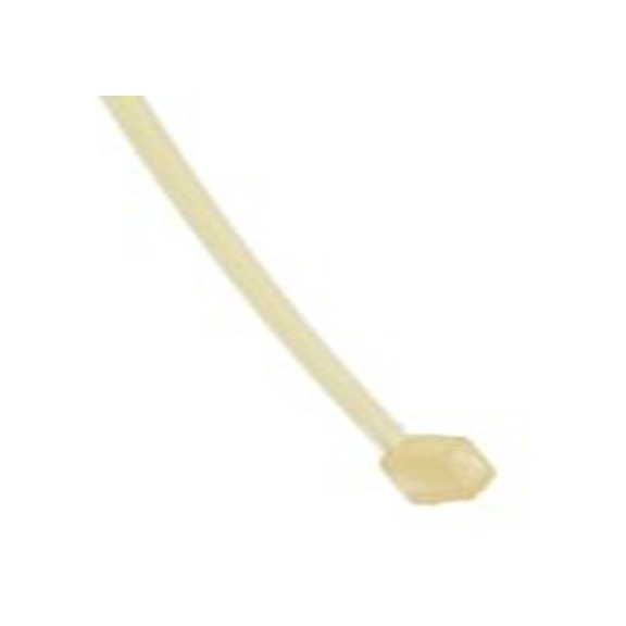 RS PRO,811-1628,尼龙 66 电缆扎带, 热稳定, 阻燃, 天然色, 100 mm长x2.5 mm宽, 78.4N拉伸强度