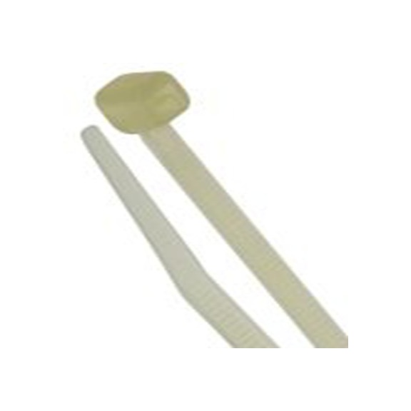 RS PRO,811-1631,尼龙 66 电缆扎带, 热稳定, 阻燃, 天然色, 150 mm长x3.6 mm宽, 176.4N拉伸强度