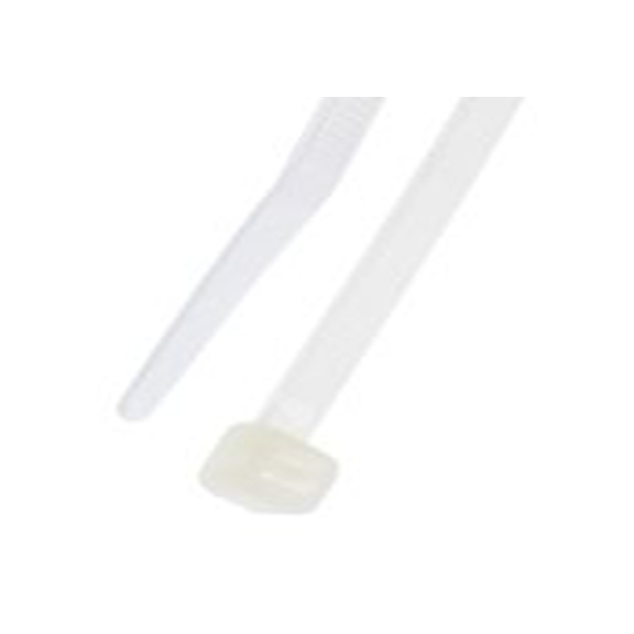 RS PRO,811-1634,尼龙 66 电缆扎带, 热稳定, 阻燃, 天然色, 160 mm长x4.8 mm宽, 215.6N拉伸强度