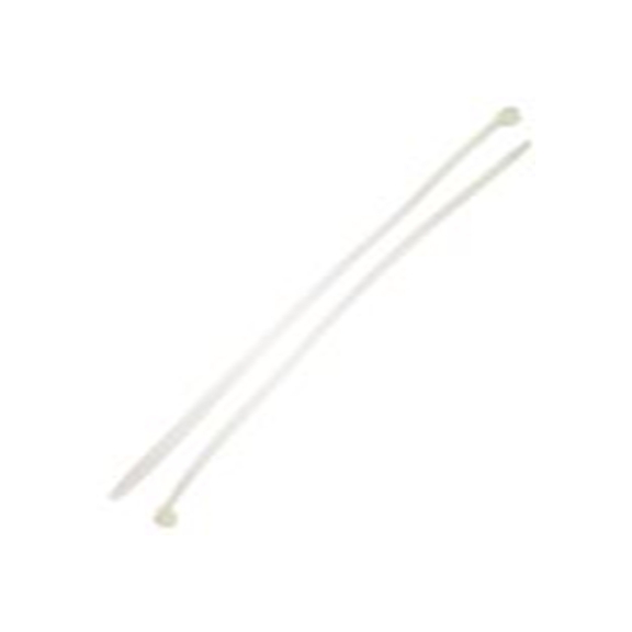 RS PRO,811-1701,尼龙 66 电缆扎带, 不易松脱, 阻燃, 天然色, 550 mm长x12.7 mm宽, 1117.2N拉伸强度