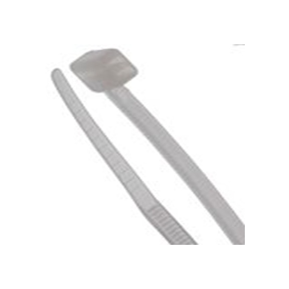 RS PRO,811-1704,尼龙 66 电缆扎带, 不易松脱, 阻燃, 天然色, 142 mm长x2.5 mm宽, 78.4N拉伸强度