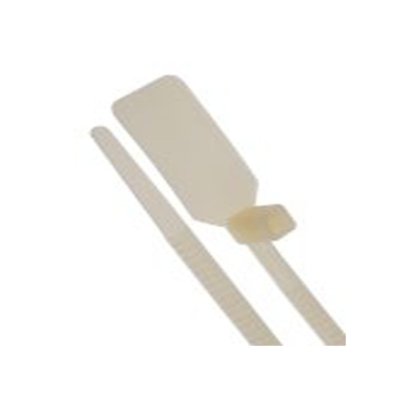 RS PRO,811-1798,尼龙 66 电缆扎带, 不易松脱, 阻燃, 天然色, 400 mm长x4.8 mm宽