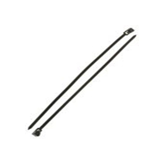 RS PRO,811-1802,尼龙 66 电缆扎带, 易松开, 阻燃, 黑色, 250 mm长x4.5 mm宽, 215.6N拉伸强度