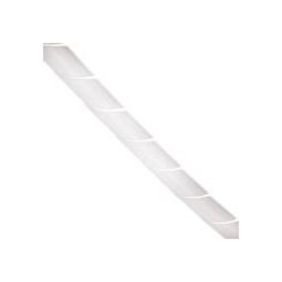 RS PRO,811-7648,聚乙烯 螺旋电缆包覆套, 天然色, 最大捆束10 mm 1.5 mm直径电缆 3 mm直径电缆, 0.5 mm壁厚, 30.5 m长