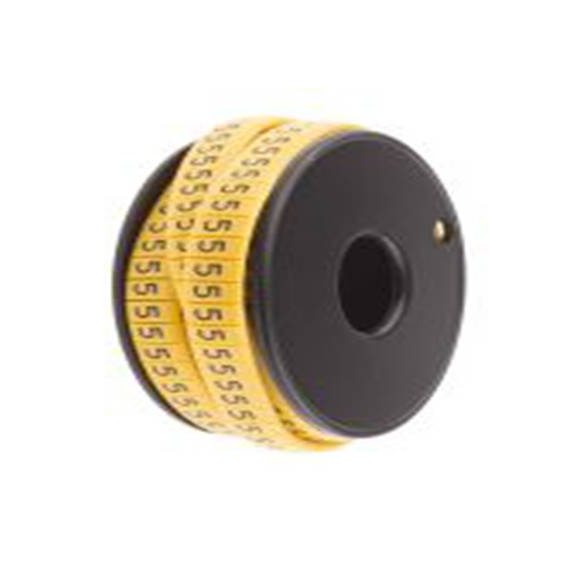 RS PRO,812-1089,RS PRO 防油 电缆标识, 滑动式固定 7 mm, 图例5 3.5 mm, 黑色, 5 mm, FM系列