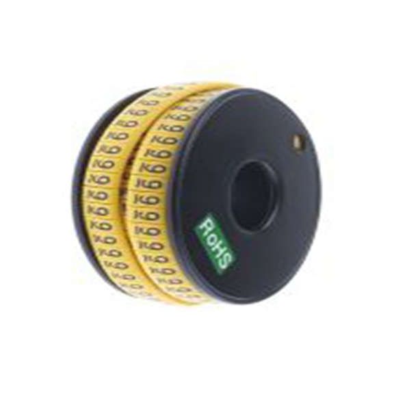 RS PRO,812-1105,RS PRO 防油 电缆标识, 滑动式固定 7 mm, 图例9 3.5 mm, 黑色, 5 mm, FM系列