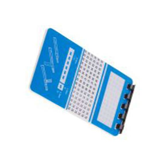 RS PRO,812-1534,电缆标识, 白色, 图例46/90, 33 mm x 5.6 mm