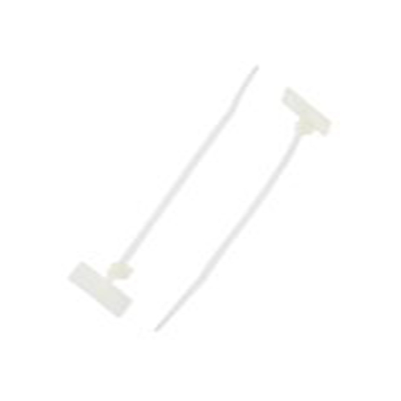 RS PRO,812-1559,电缆标识 20 mm, 天然色, 图例空白, 阻燃, 110 mm x 2.5 mm