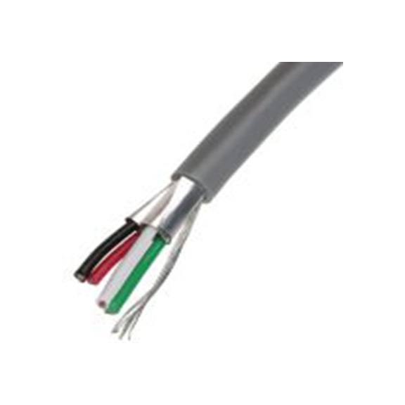 RS PRO,812-4690,2对 0.34 mm² 工业电缆 100 m, 聚氯乙烯 灰色护套