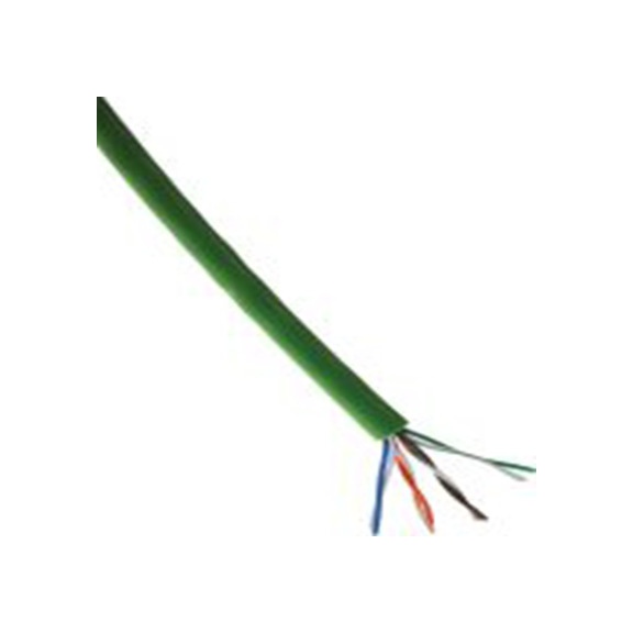 RS PRO,812-4794,50 m 5类 以太网电缆, U/UTP屏蔽, 绿色 聚氯乙烯护套