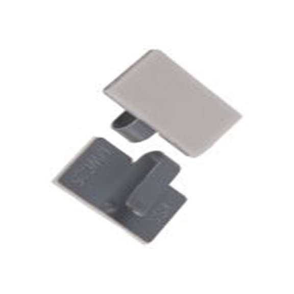 RS PRO,817-8912,金属, 白色, 自粘固定