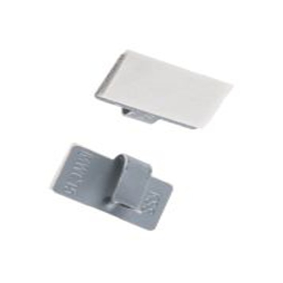 RS PRO,817-8921,金属, 白色, 自粘固定