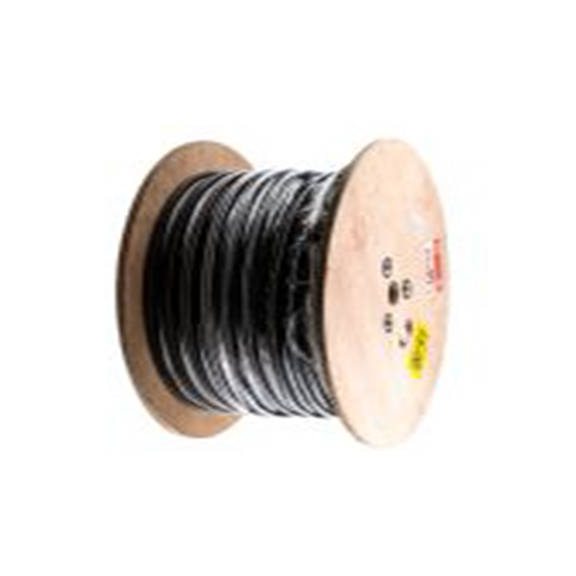 RS PRO,821-3239,三芯, 50 m长 电源电缆, 750 V ac, 黑色 乙烯基丙烯橡胶护套 60 °C, H07RN-F系列