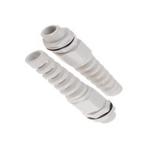 RS PRO,822-9625,尼龙 66 电缆接头, M16, 5 mm至10 mm线径, IP68, 灰色 包括锁紧螺母, AG-D系列