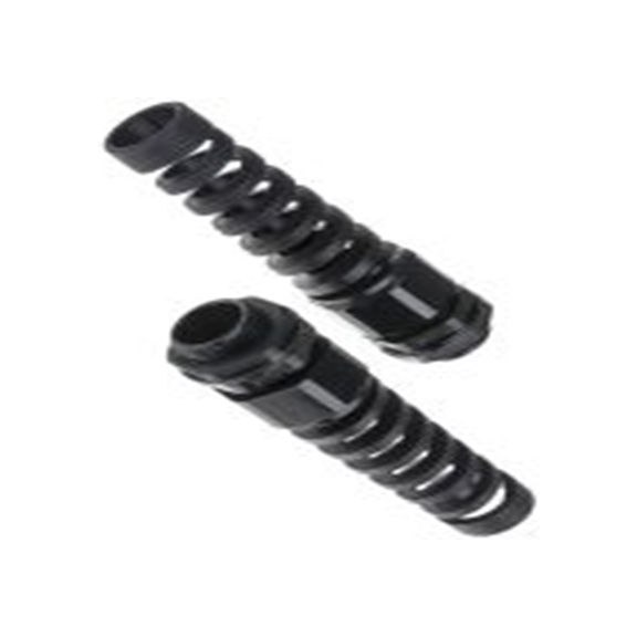 RS PRO,822-9647,尼龙 66 电缆接头, M25, 13 mm至18 mm线径, IP68, 黑色 包括锁紧螺母, AG-D系列