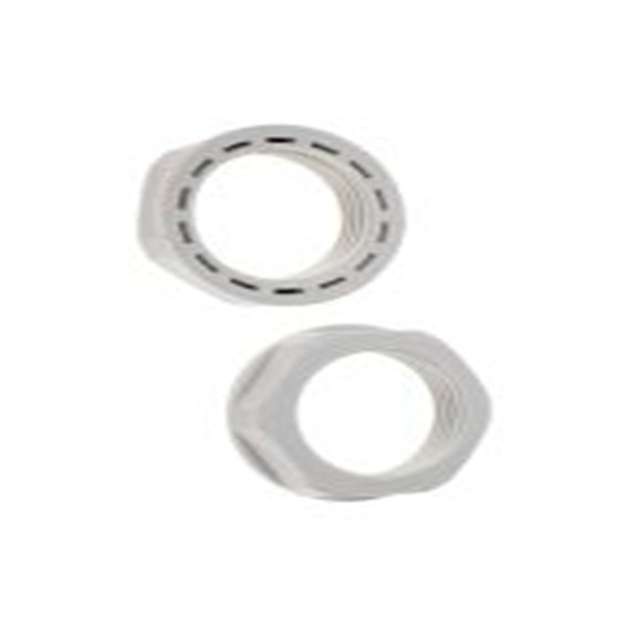 RS PRO,822-9701,PG21 锁紧螺母, 尼龙 66制, 灰色, IP68