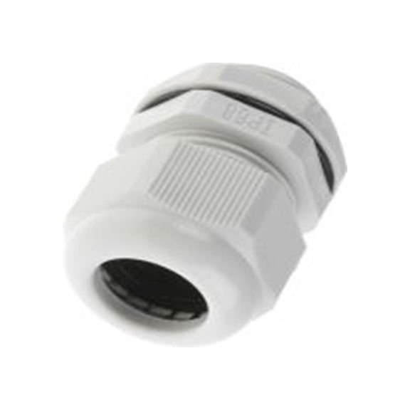 RS PRO,822-9745,尼龙 66 电缆接头, M25, 13 mm至18 mm线径, IP68, 灰色 包括锁紧螺母, AG-D系列